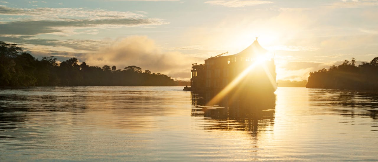 Enjoy the most luxury cruise sailing the amazon river
