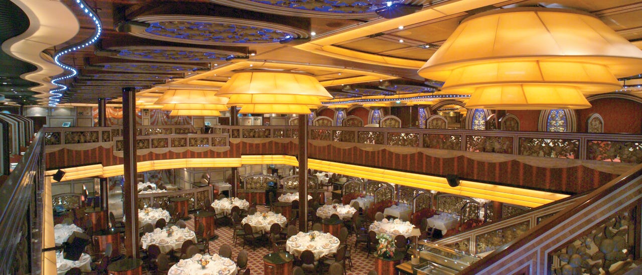 The main dining room