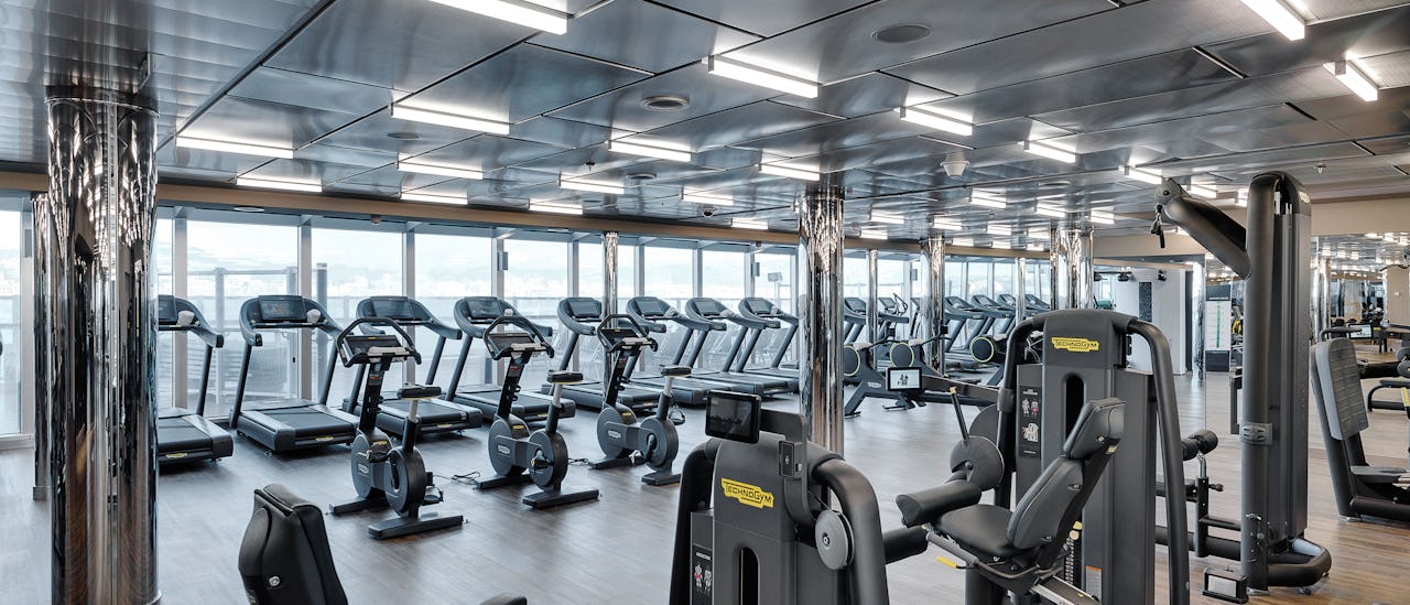 Exercise with ocean views