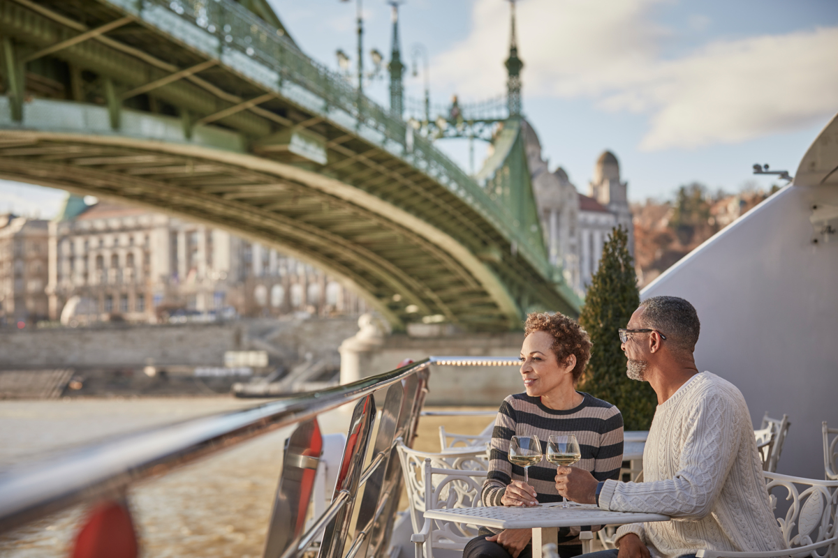 Enjoy the awe-inspiring scenery that passes by you