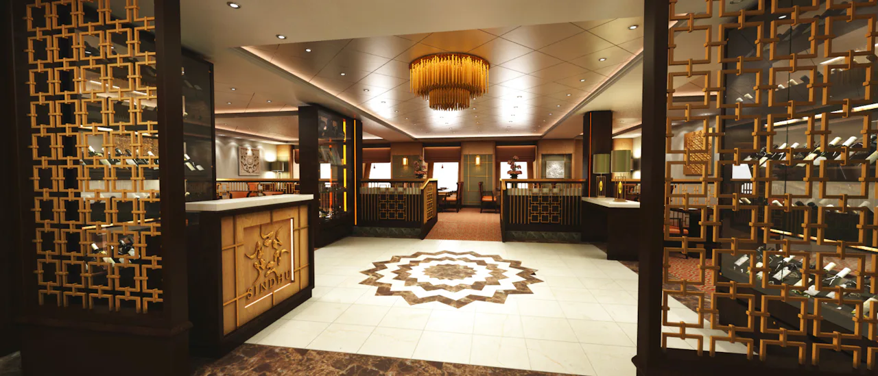 Enjoy genuine Indian food with a British twist at speciality restaurant Sindhu
