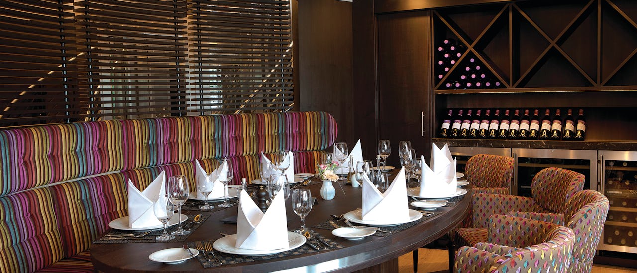 Taste and learn about wines in the wine tasting room