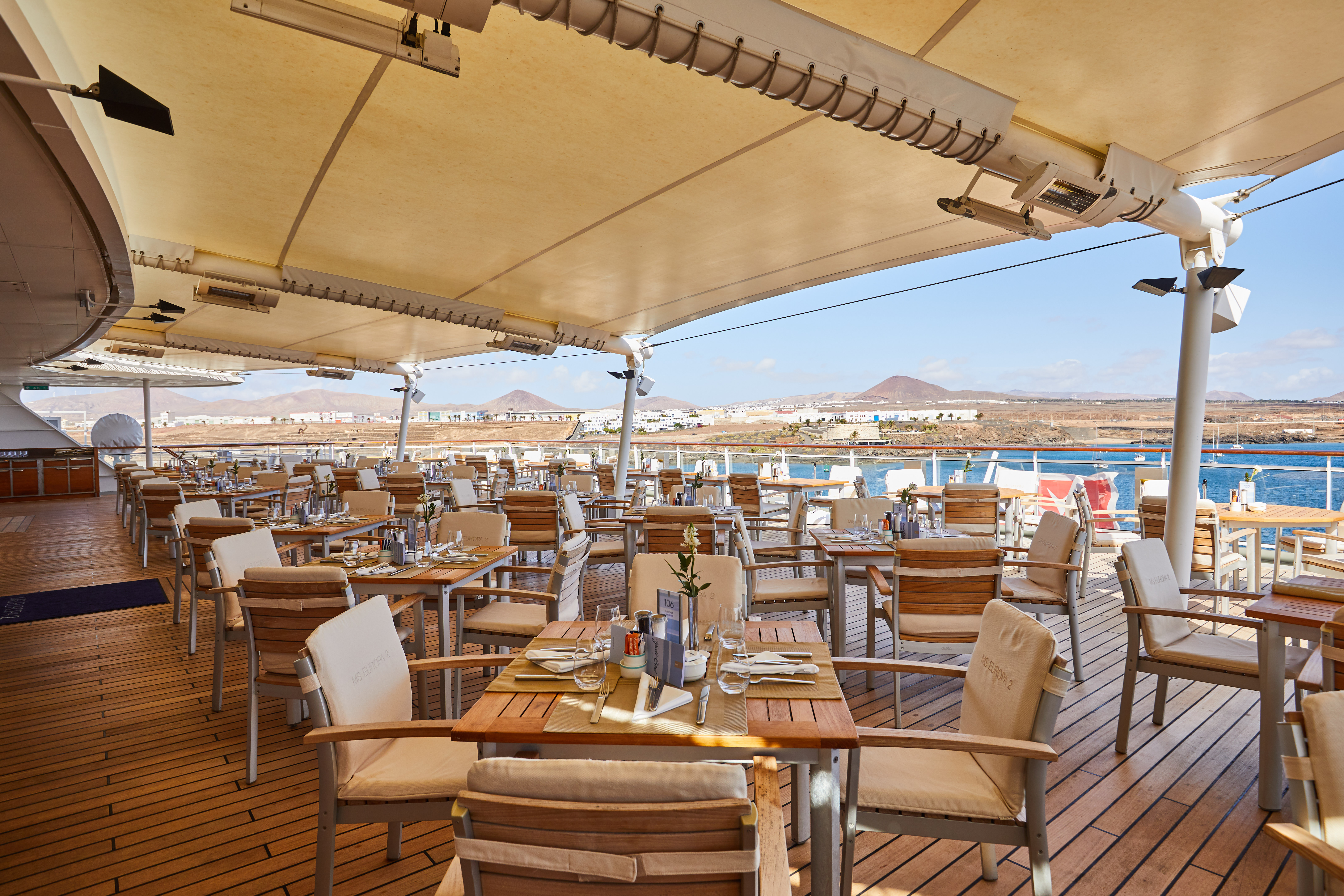 The Yacht Club terrace