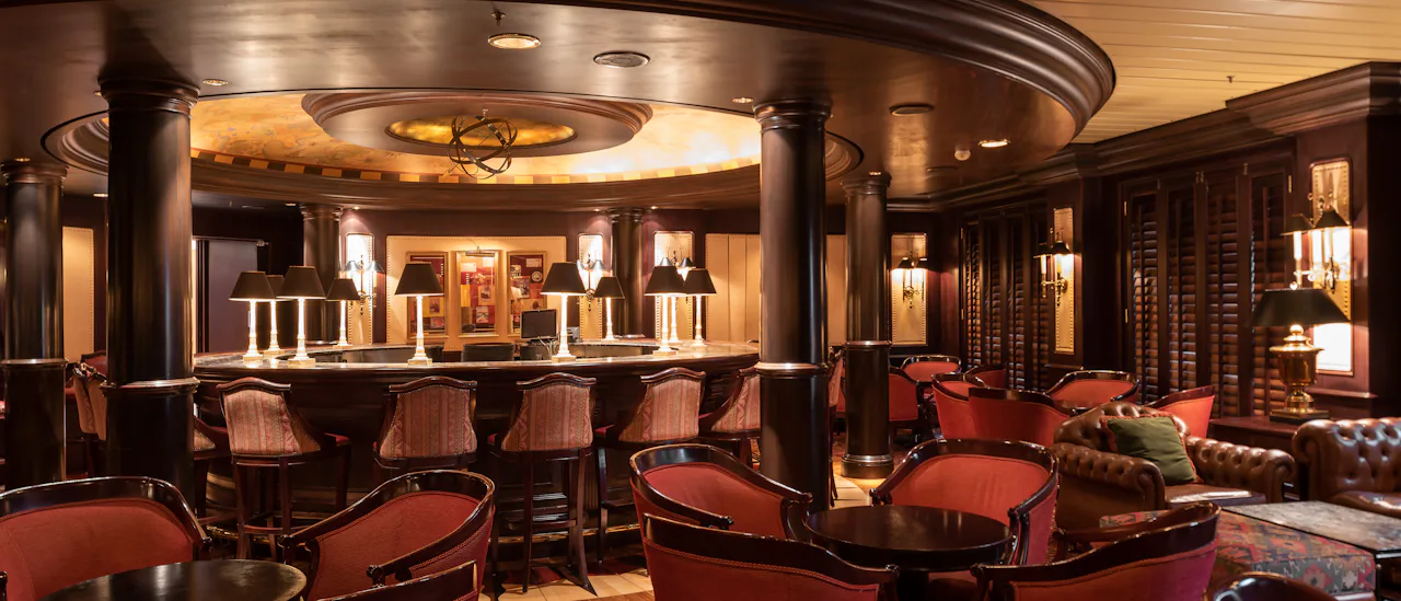 Signature piano bar with an intimate ambience at the Aveny Saloon