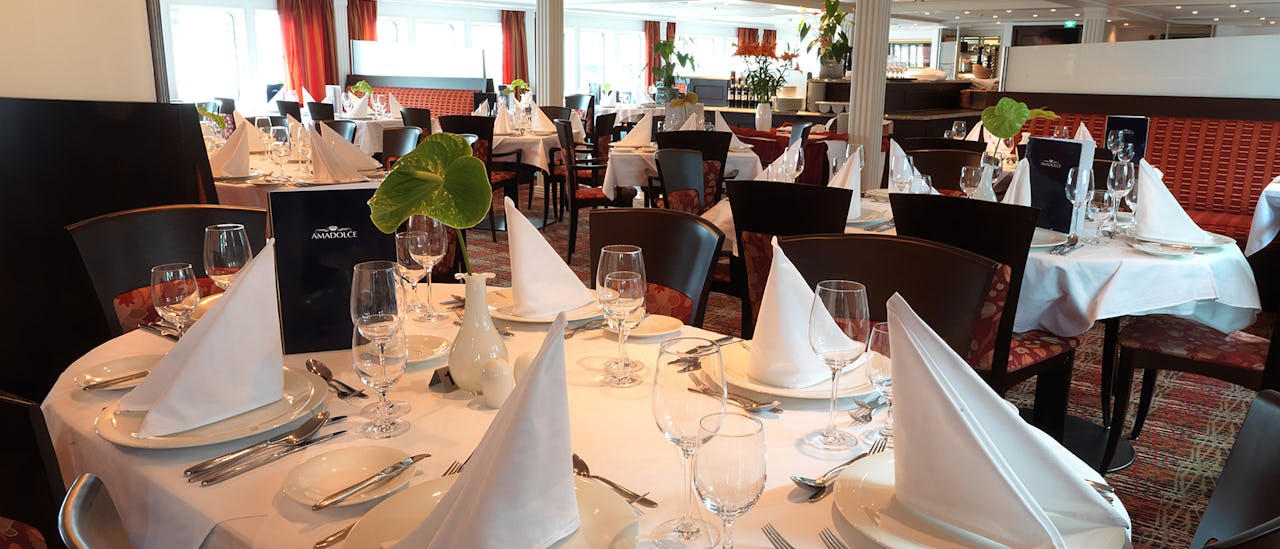 The chef's specialty restaurant with a delicious tasting menu