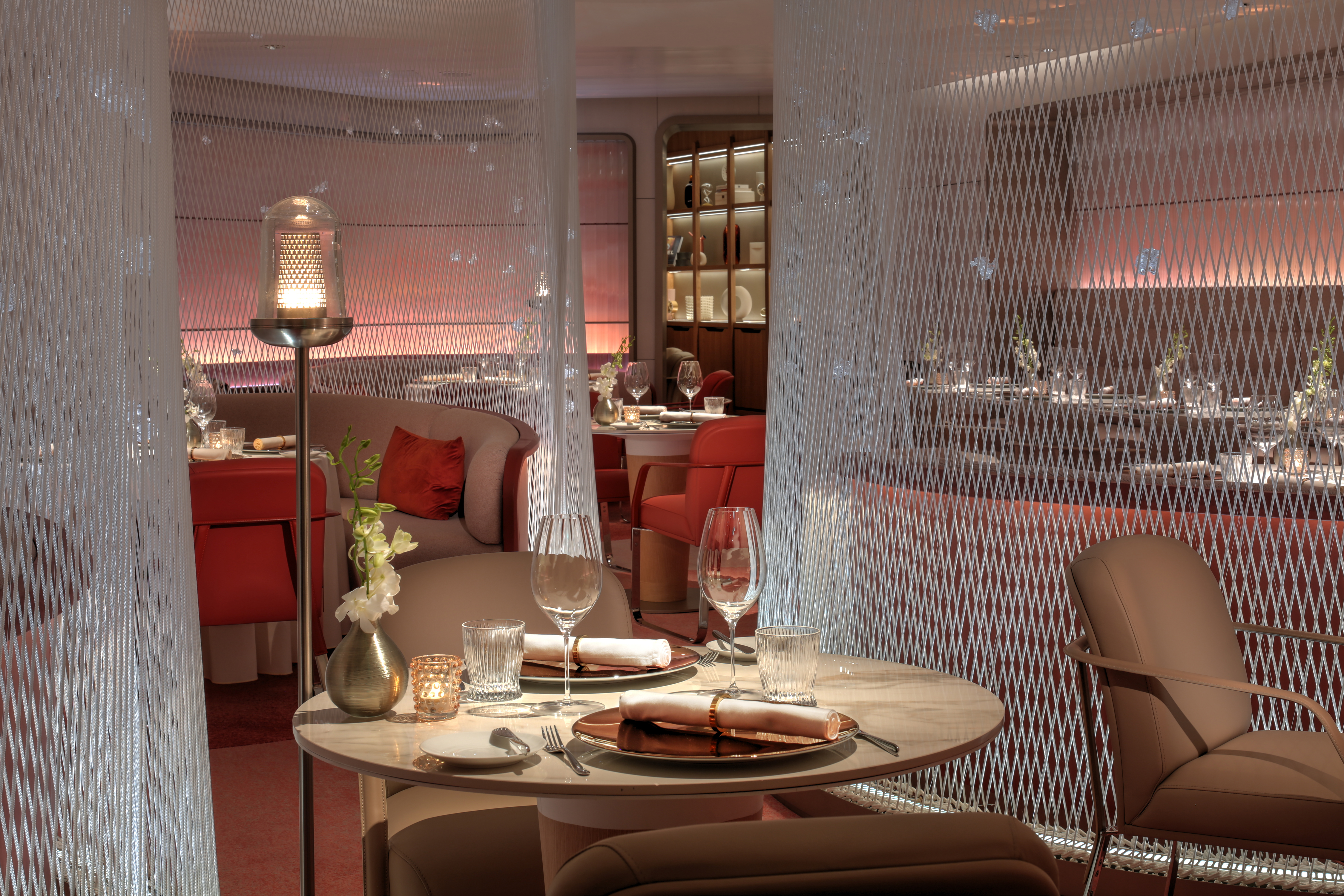 Le Voyage - the signature restaurant designed by Daniel Boulud