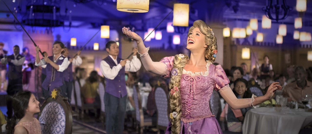 Rapunzel's Royal Table - a restaurant inspired by the Disney movie Tangled!