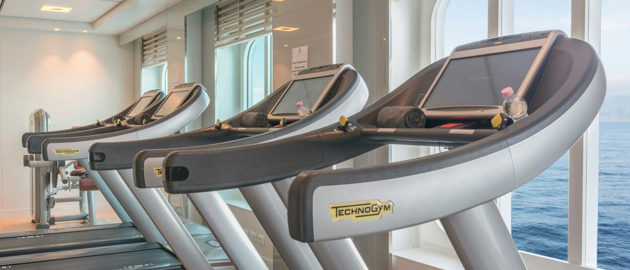 Exercise with ocean views
