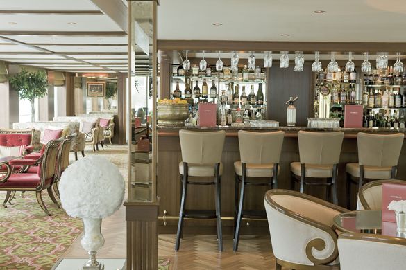 The Main Lounge boasts a panoramic view, a full-service bar and a dance floor