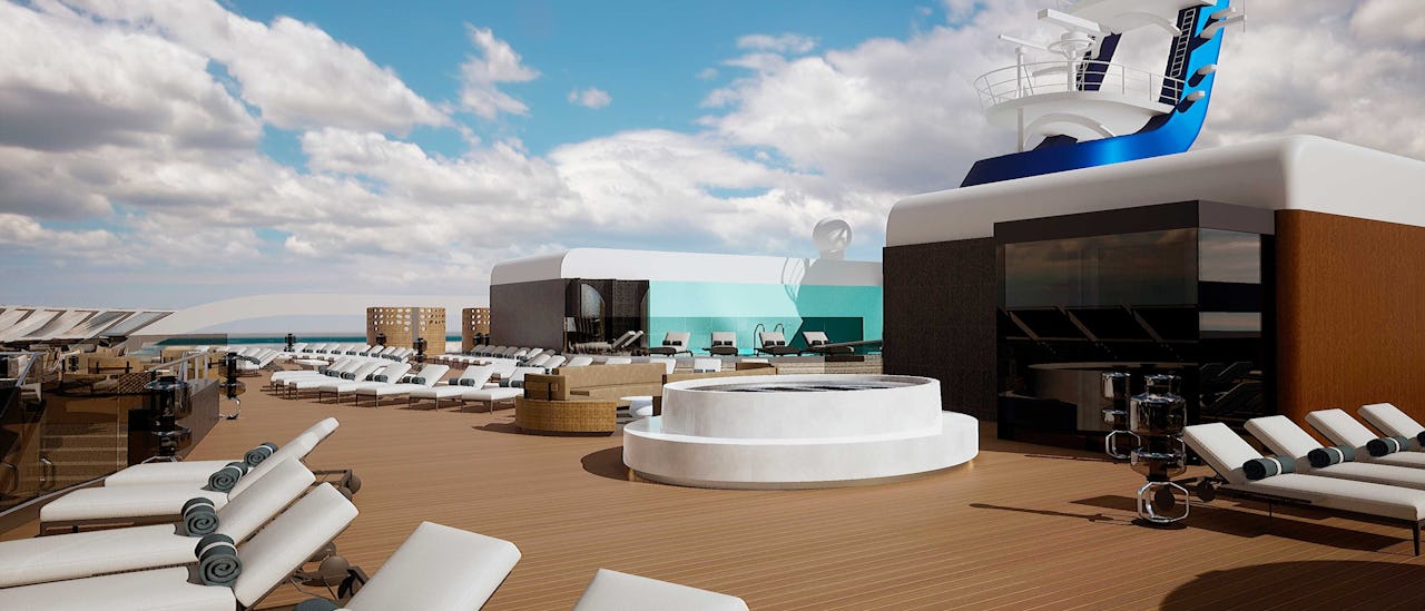 The Yacht Club offers a private experience including a restaurant, lounge and bar, pool and more