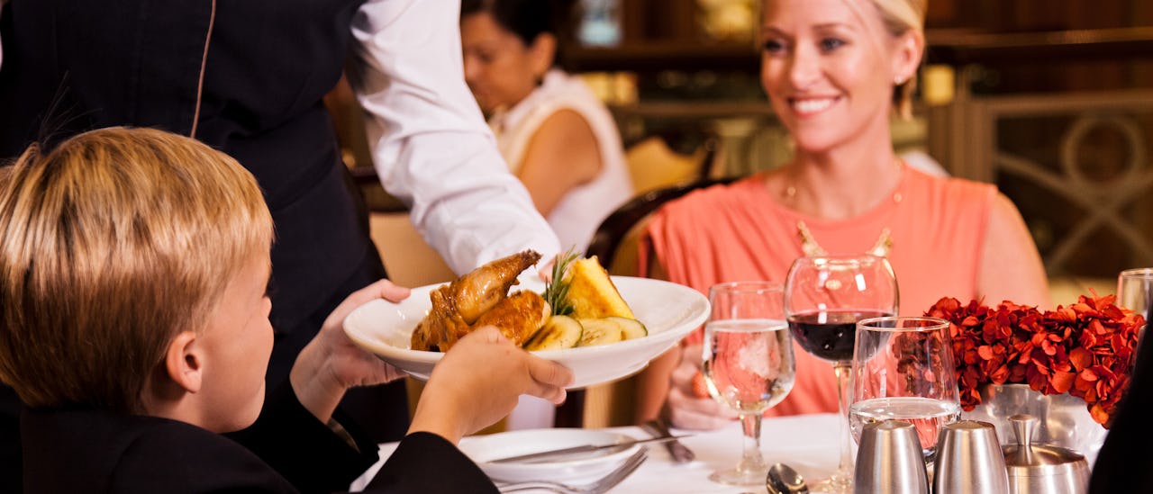 Special menus for children