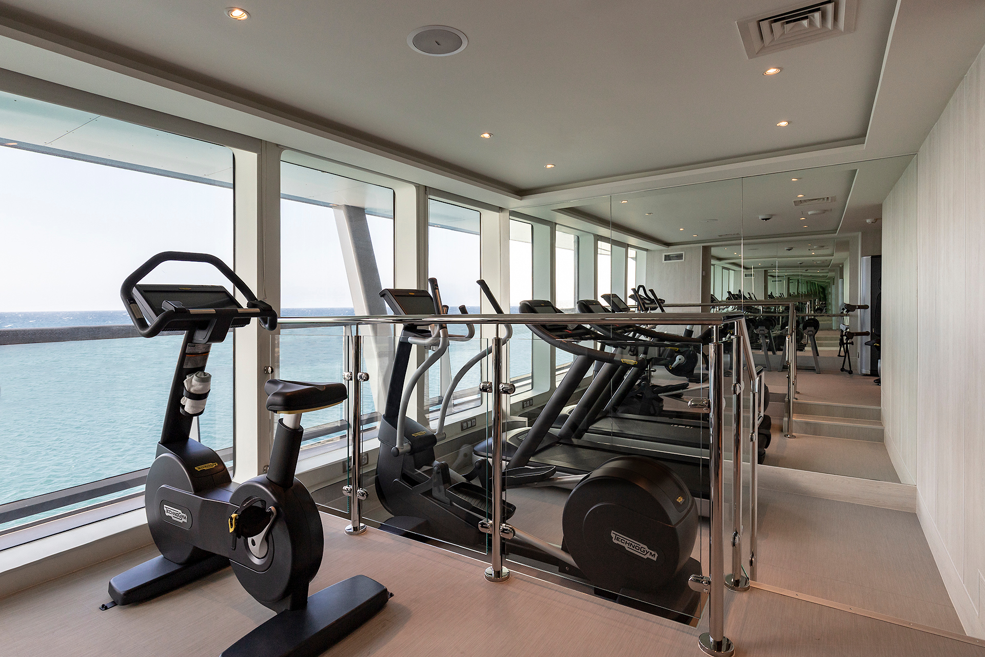 Exercise with sea views