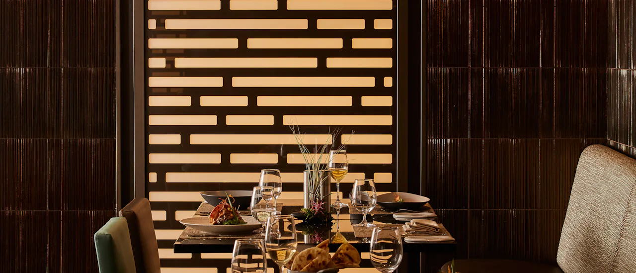Exotic mystery, at the Asian-accented "Indochine"
