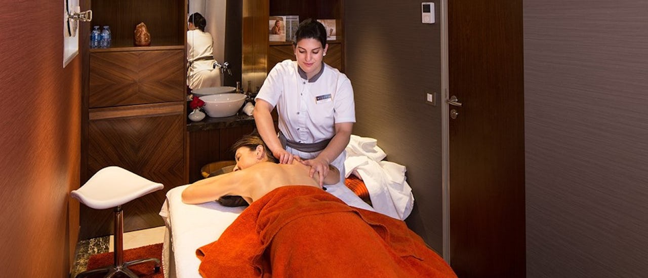 Treat yourself to a massage at the spa