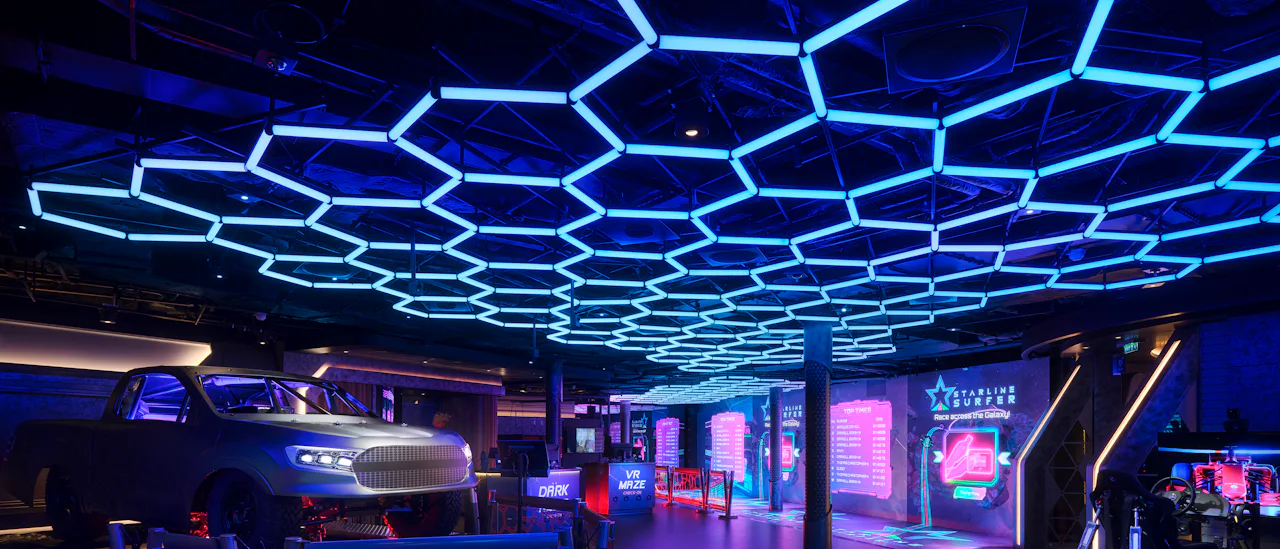 Virtual world at the Galaxy Pavilion