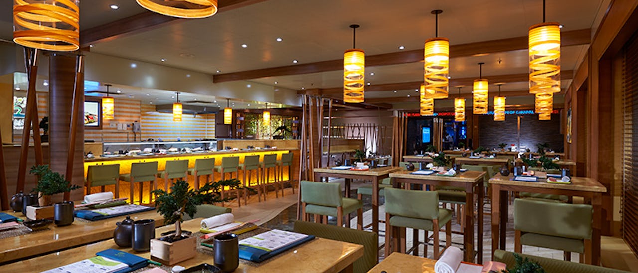 Gather around a large shared table at Bonsai Teppanyaki