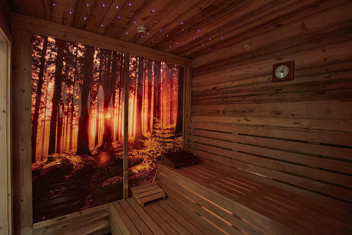 Herbal sauna in the Ocean spa