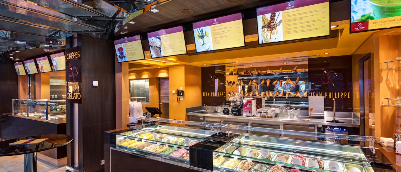 Genuine Italian “gelato”