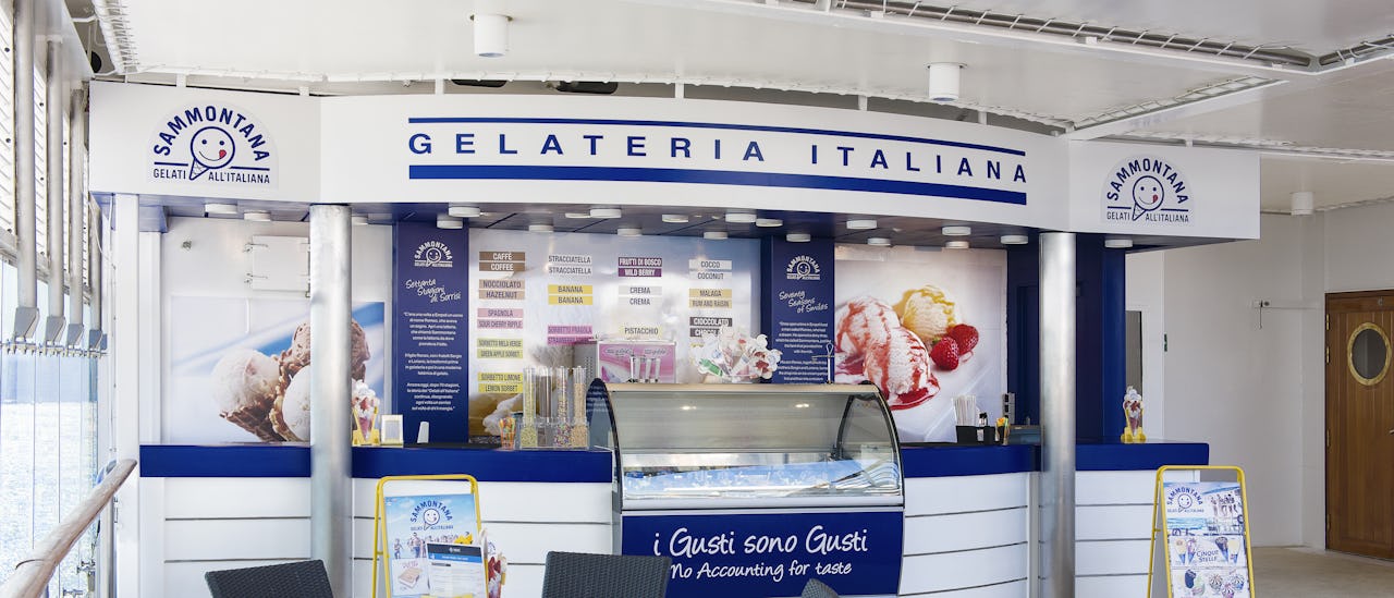 Genuine Italian “gelato”