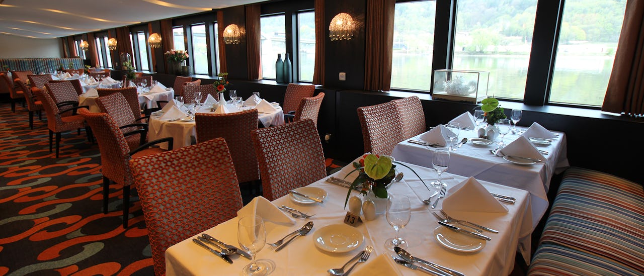 The main dining room