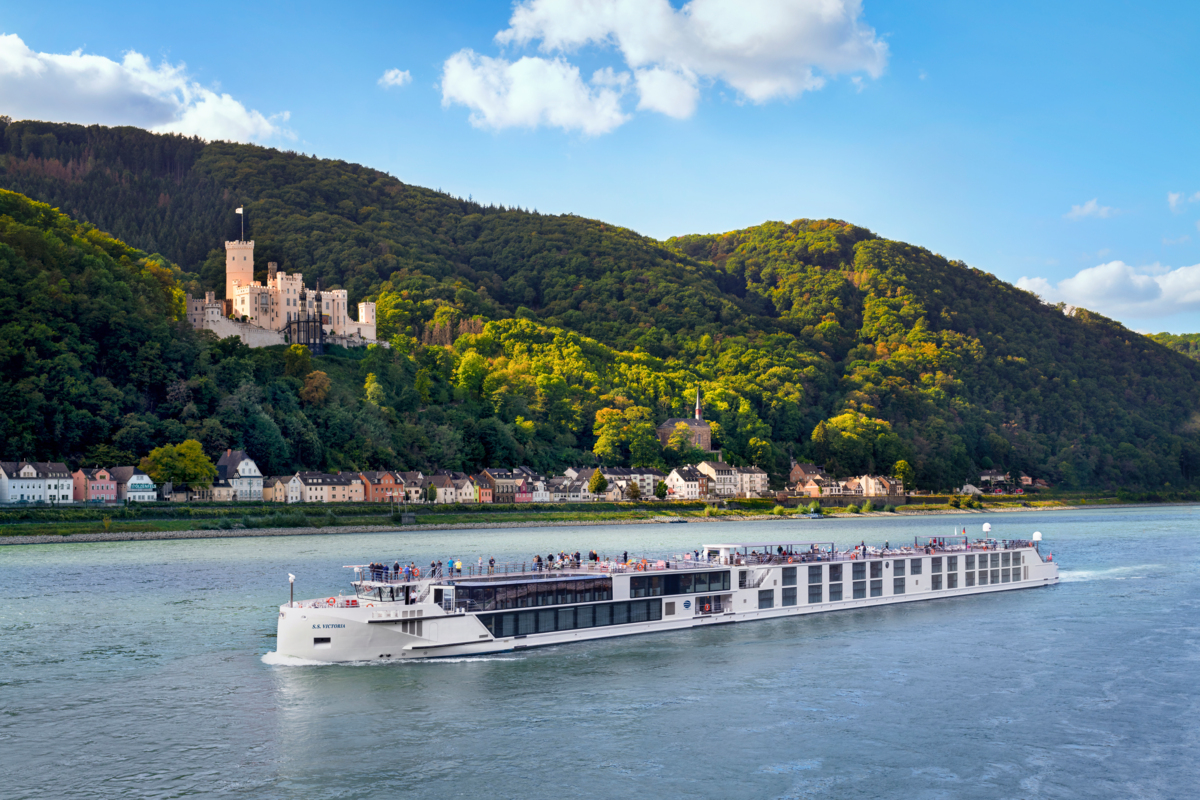 S.S Victoria, Rhine River