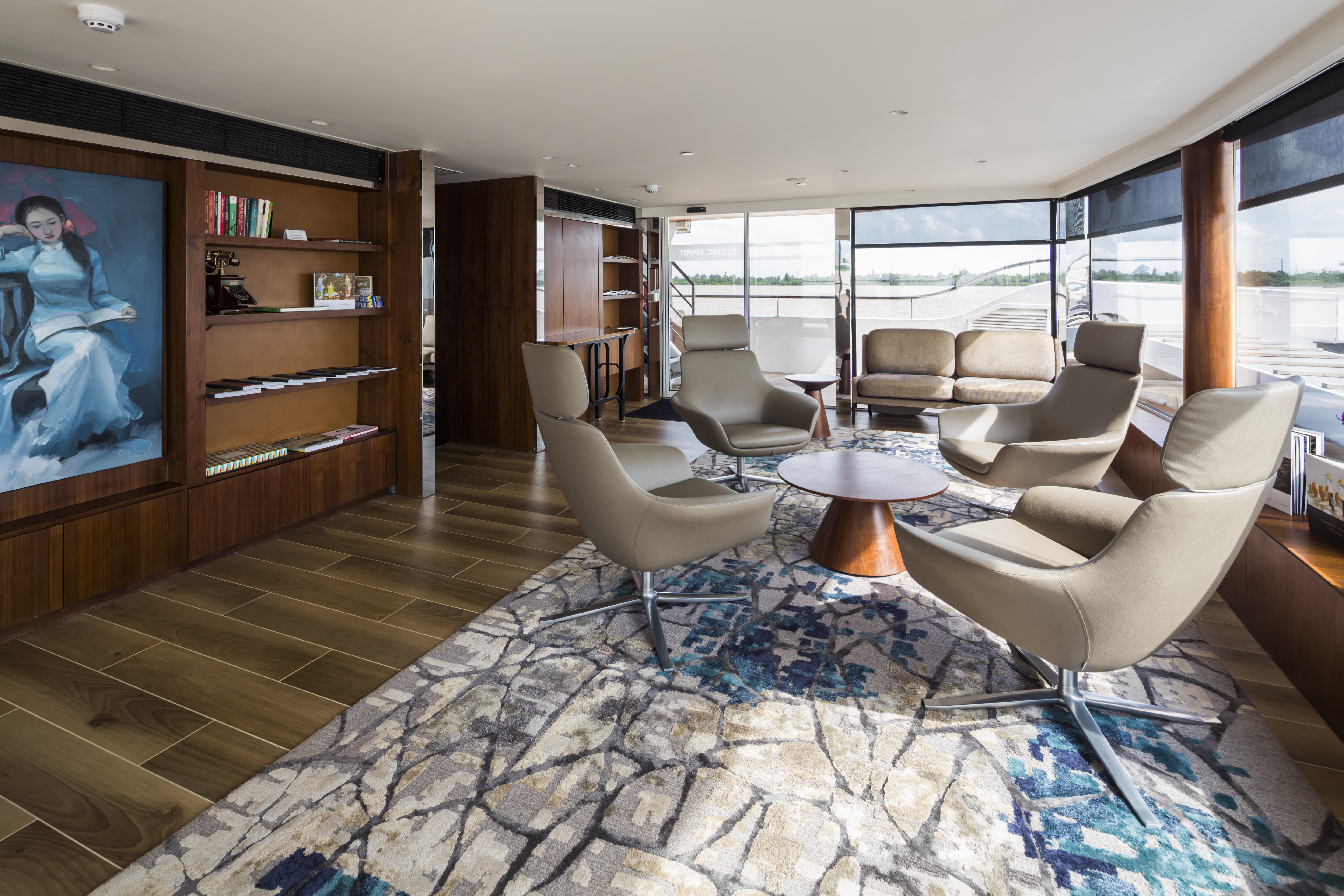 Borrow a book in the library