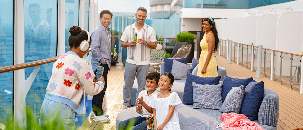 The Cabana deck