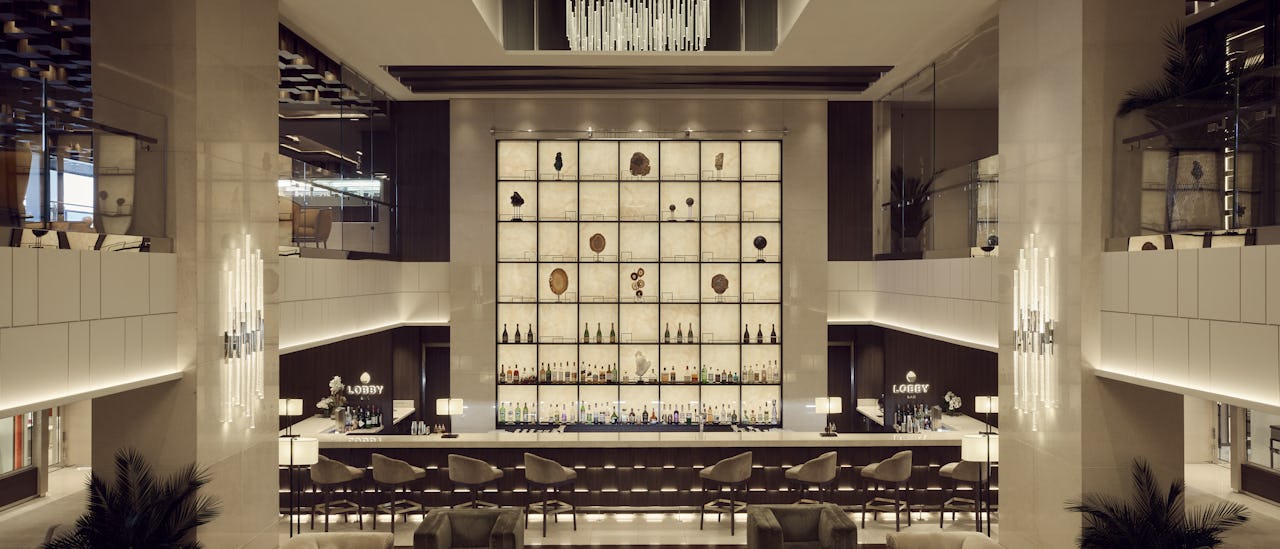 Lobby Bar - a centrally-located social bar and lounge