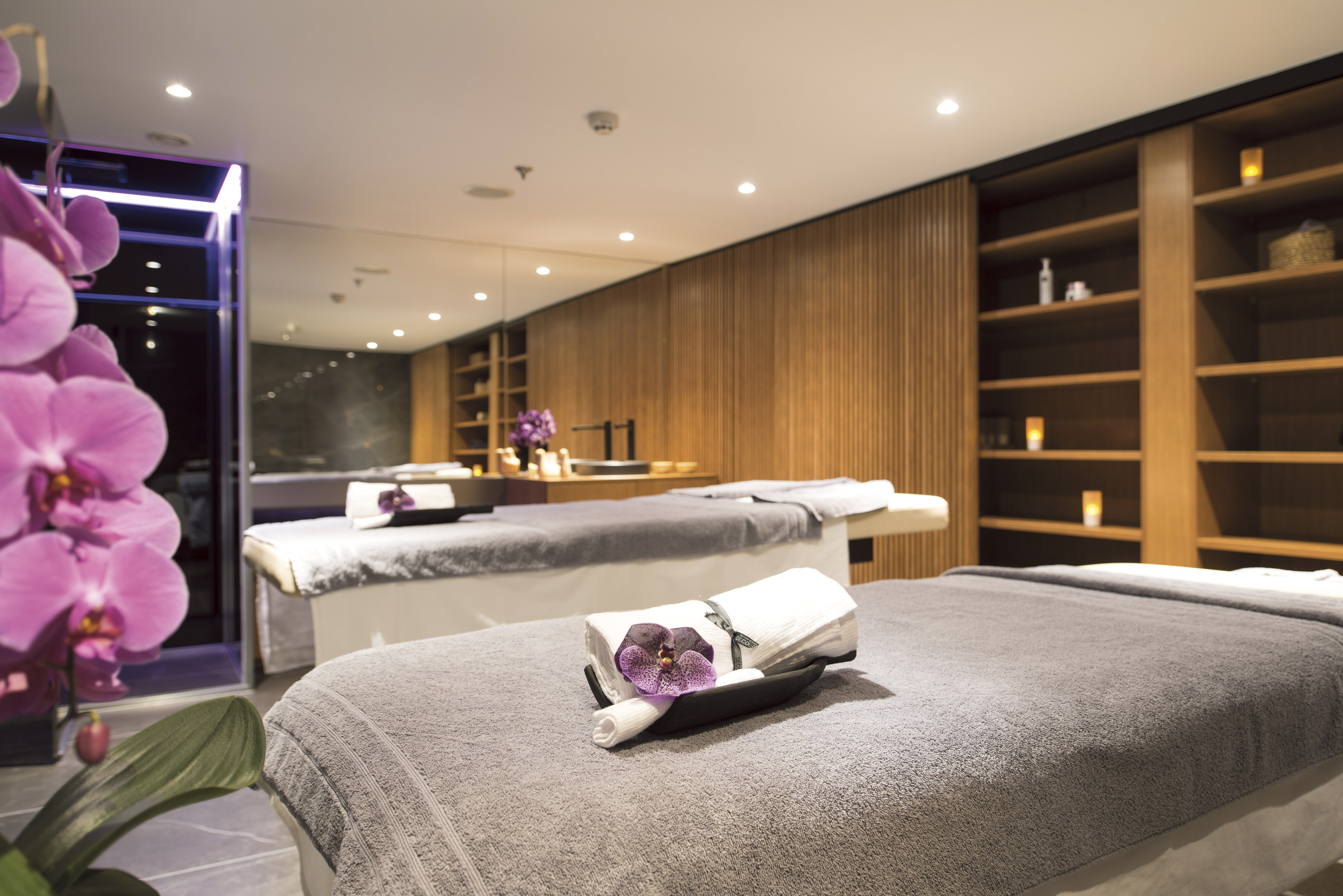 Relax with a massage at Senses Spa