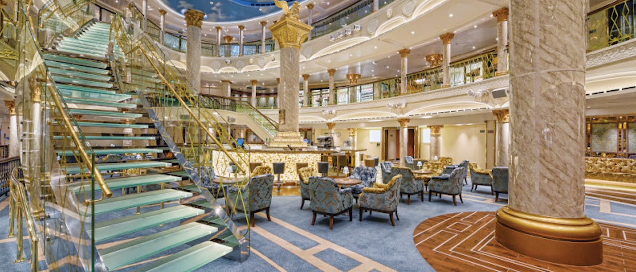 The grand and elegant atrium Piazza San Marco