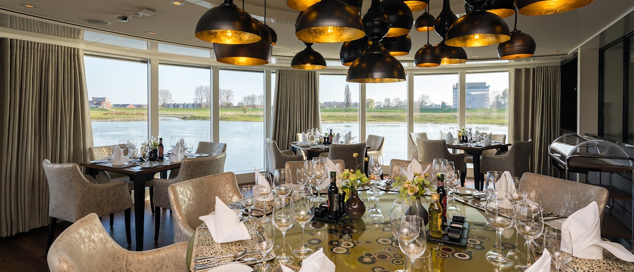 The chef's specialty restaurant with a delicious tasting menu