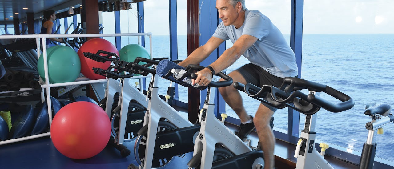 Exercise with ocean views