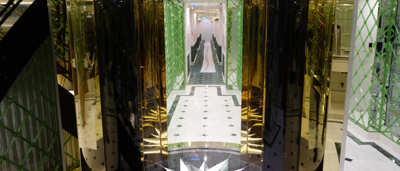 Travel from floor to floor easily with the S.S. Catherine's elevator