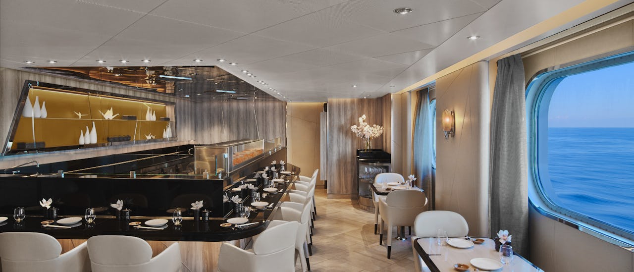 A taste of Japan at the “Sushi” restaurant