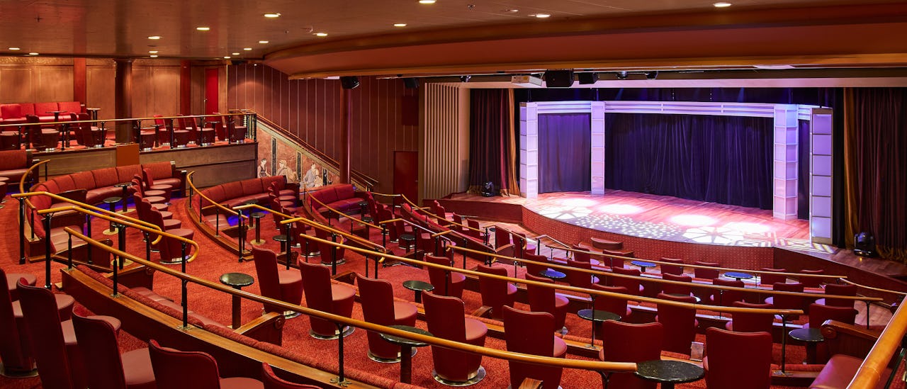 Enjoy concerts and shows in the Show Lounge