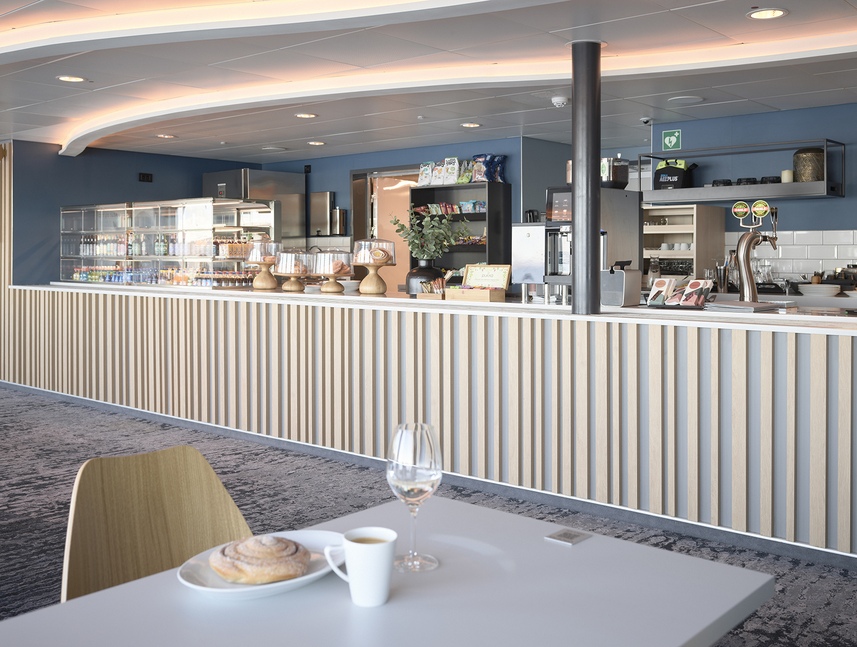 Havly café is open from morning to evening