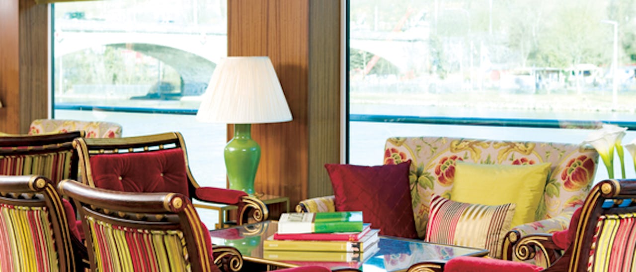 The Captains Lounge and Library is the perfect place to unwind with a good book