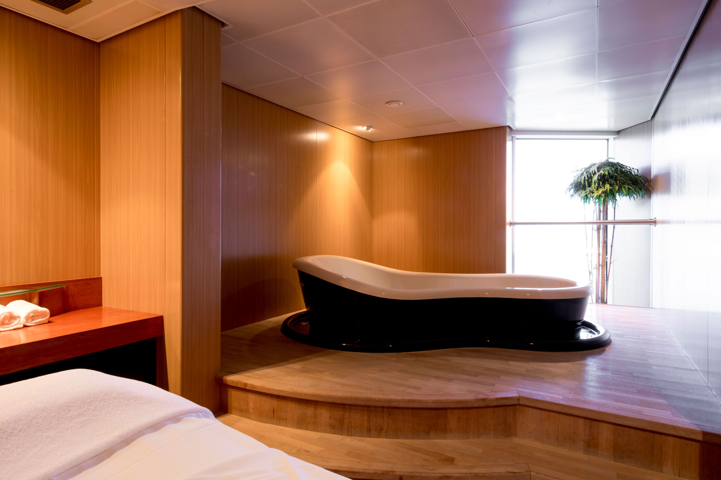 Spa treatment room