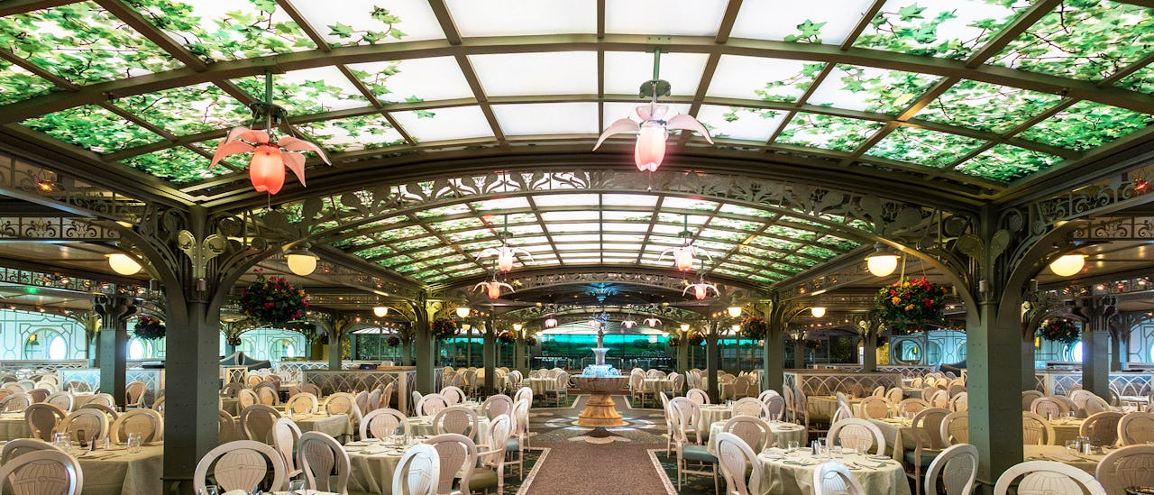Enchanted Garden serves breakfast, lunch and dinner