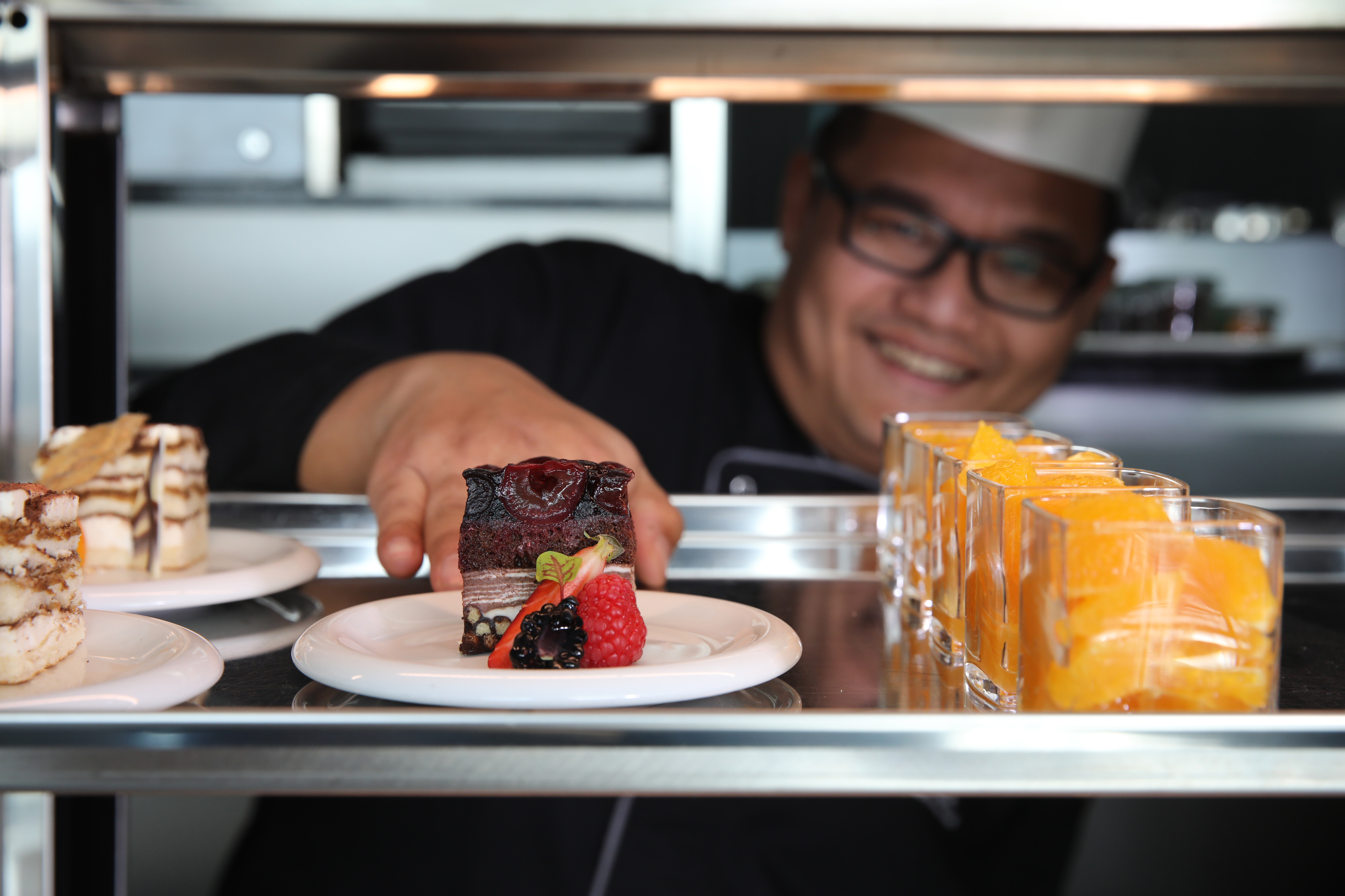 While you’re onboard, all cocktails, spirits, beer and wine, are available with their compliments at any time.