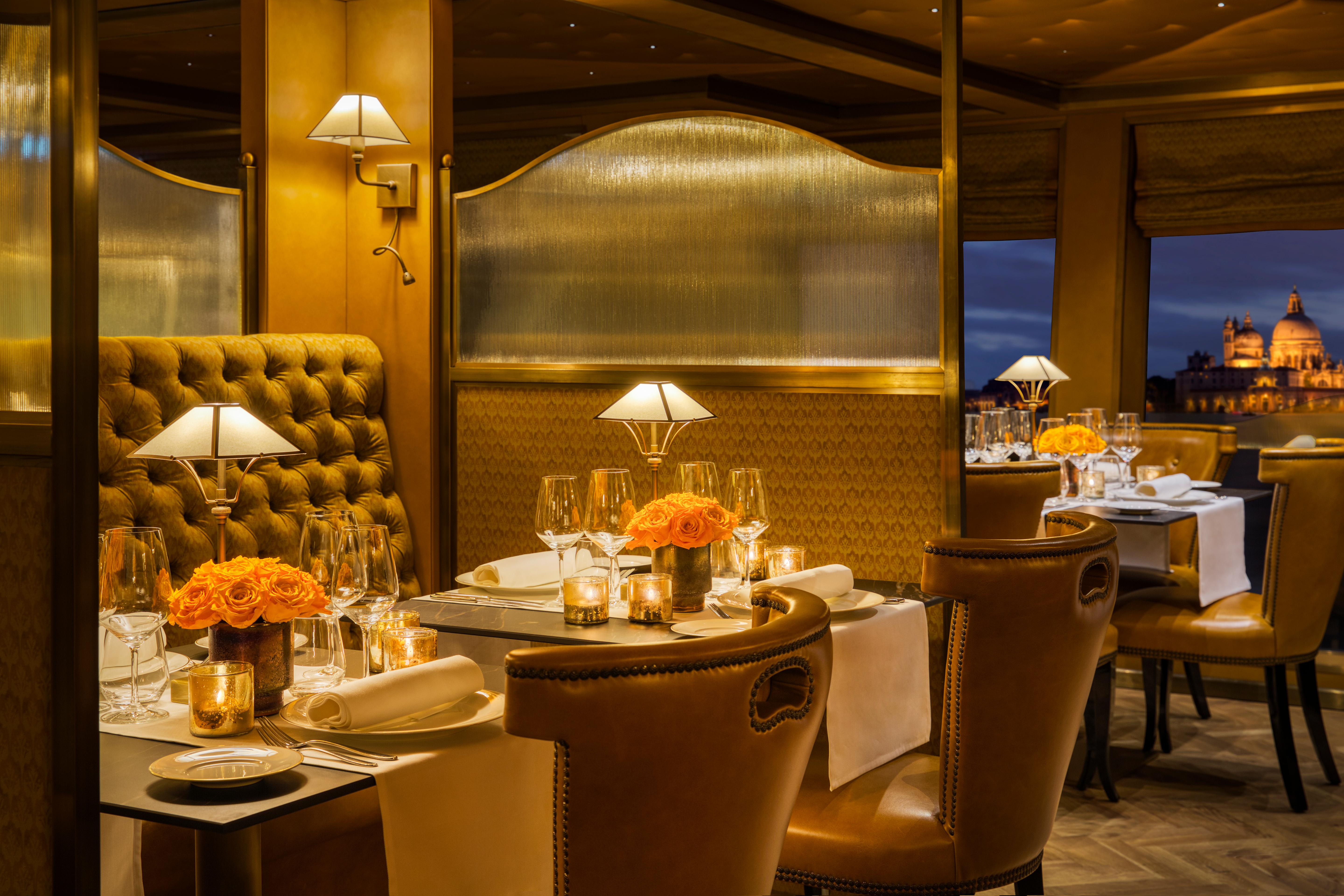 The Restaurant Rialto is a cozy restaurant with traditional Venetian food