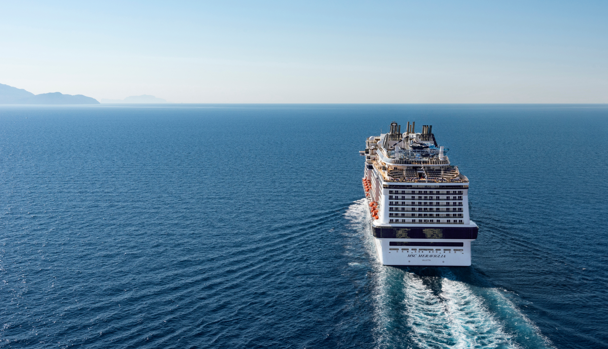 MSC Cruises - MSC Meraviglia at sea