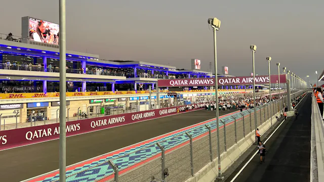 Qatar Grand Prix - Pit Straight