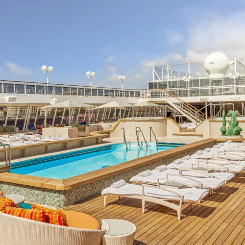 Crystal Cruises - Crystal Serenity Pool Deck