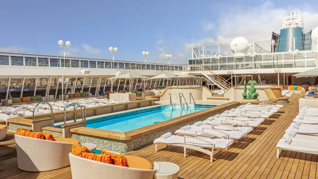 Crystal Cruises - Crystal Serenity Pool Deck