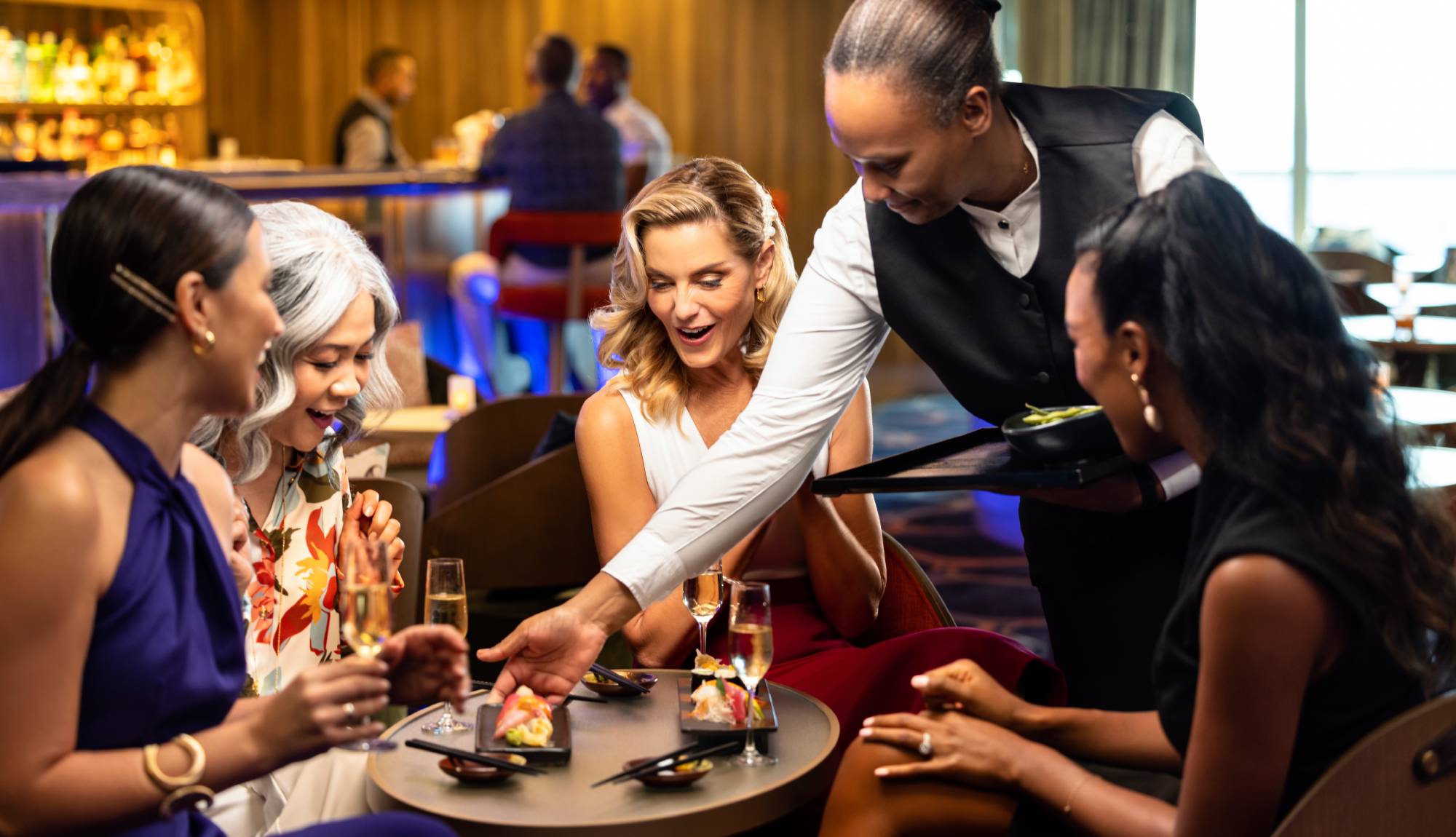 Seabourn - Seabourn Venture The Club Sushi and Drinks
