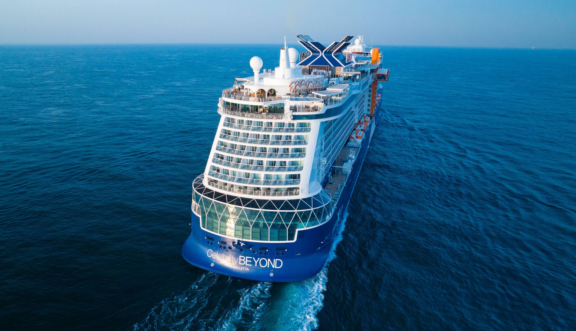 Celebrity Beyond - Aft at sea