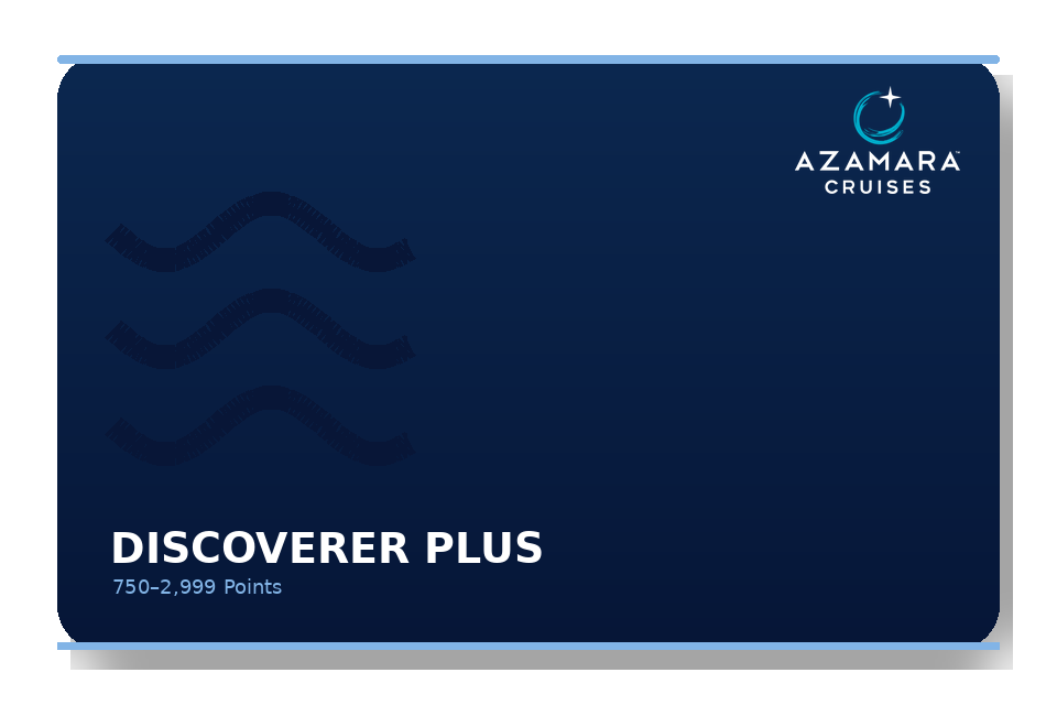 Azamara Circle Loyalty Programme Card - Discoverer Plus