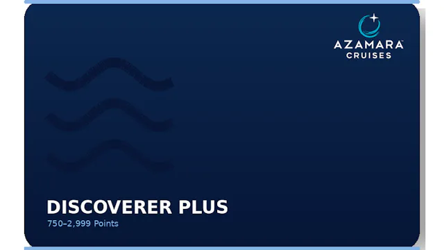 Azamara Circle Loyalty Programme Card - Discoverer Plus