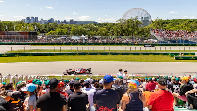 Canadian Grand Prix - Grandstand View